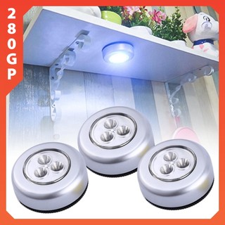 Đèn LED Dán Tường 3 Bóng Cảm Ứng Chạm - Đèn LED treo tường