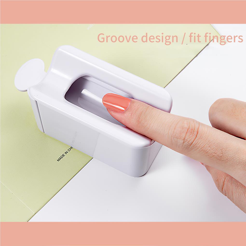 Khay Đựng Bột Nhúng Trang Trí Móng Tay Hai Lớp Kèm Phễu Tiện Dụng