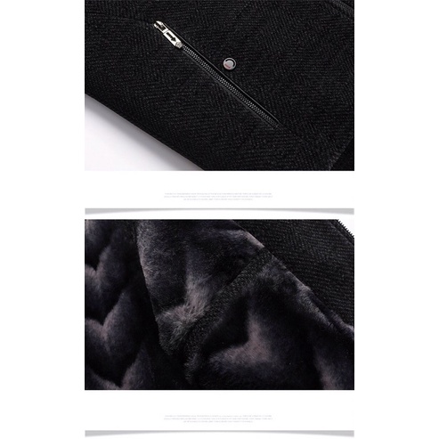 Áo khoác dạ lót nỉ siêu ấm tặng ông, tặng bố hàng cao cấp