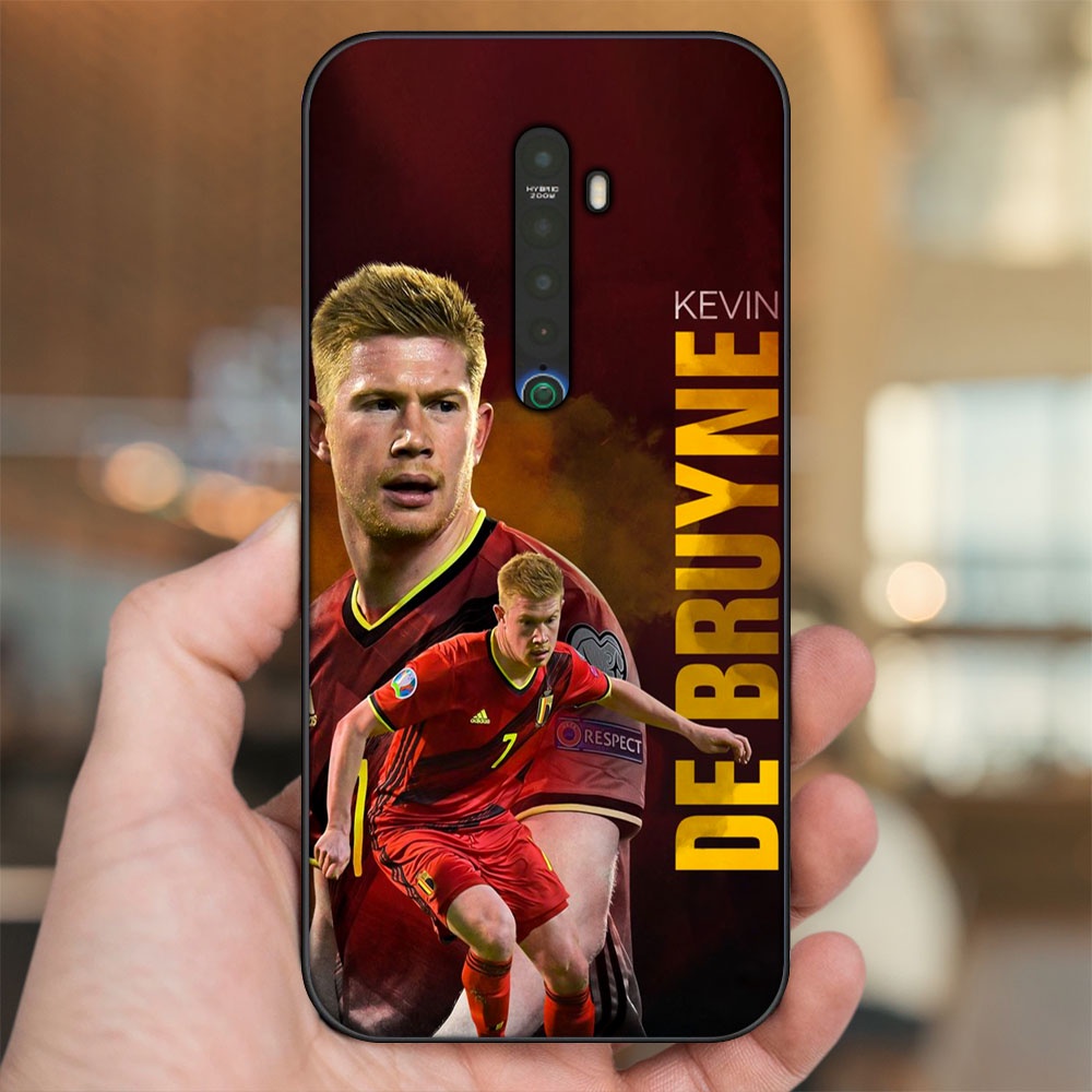 Ốp lưng Oppo Reno 2 viền đen in hình Kevin De Bruyne Manchester City MC