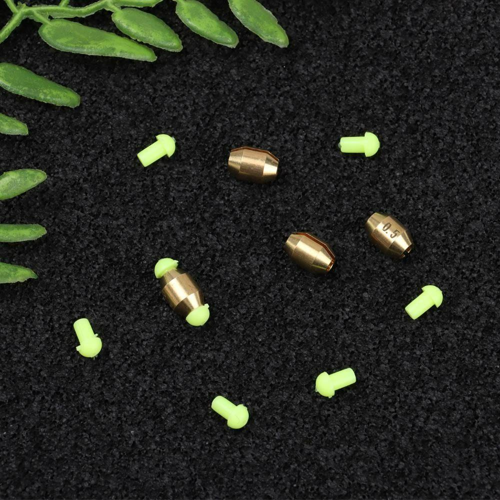 MUVAKO Phao Chìm Bằng Hợp Kim Đồng Chuyên Dụng Cho Câu Cá