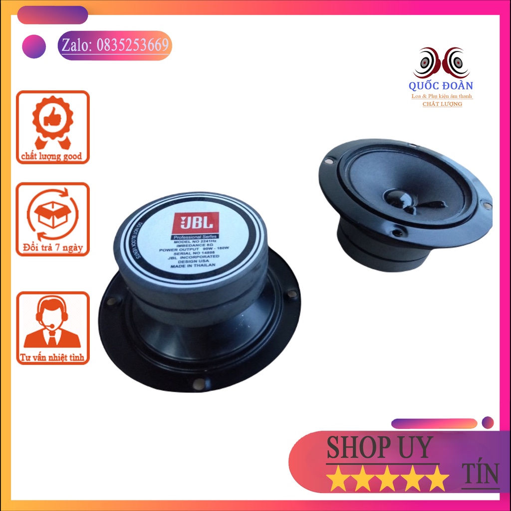 Looa Treble  JBL hàng nhập thái lan loại từ kép to 10cm chất âm cực đỉnh(tặng kèm tụ)