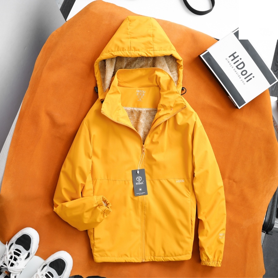 Áo khoác gió lót lông nam nữ hàng Công Ty cam kết đường kim mũi chỉ, chất liệu Vải tráng bạc mẫu mới nhất 2022 New2Shop