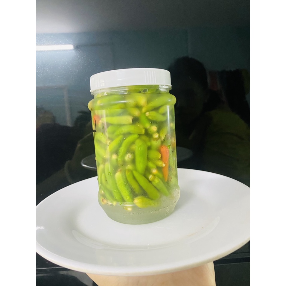 Ớt ngâm giấm chua ngọt 1 hũ 500gram
