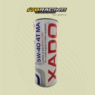 Nhớt xe máy xado atomic oil 5w40 4t ma dung tích 1000 ml
