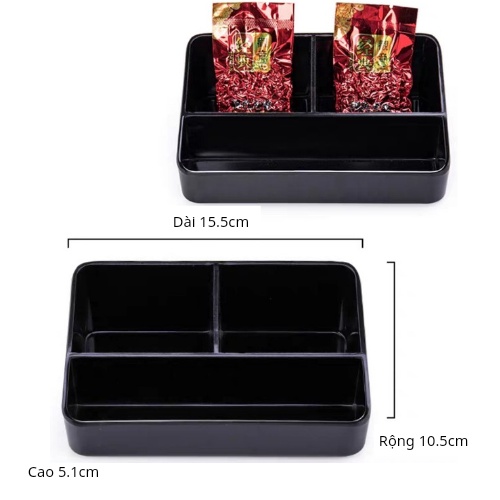 Khay đựng túi trà, cafe dùng cho nhà nghỉ khách sạn