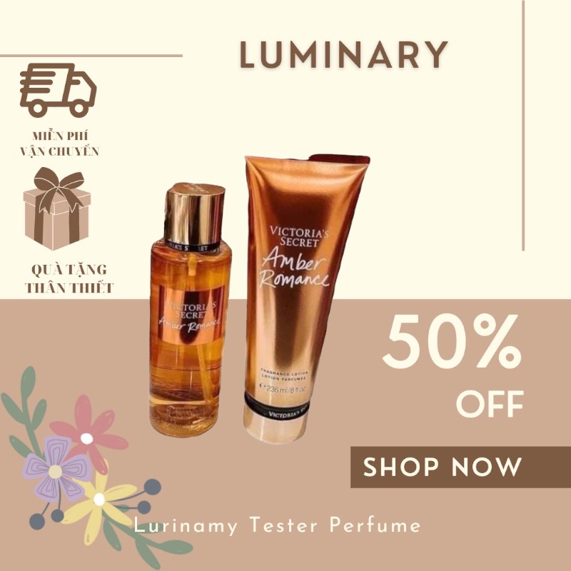 Xịt thơm victoria Amber Romance