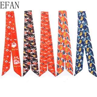 Khăn Choàng Cổ Bằng Lụa In Họa Tiết Da Báo Có Tay Cầm Dài Cho Nữ