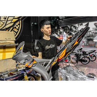 Tem sirius mẫu lửa đen bạc mẫu hot