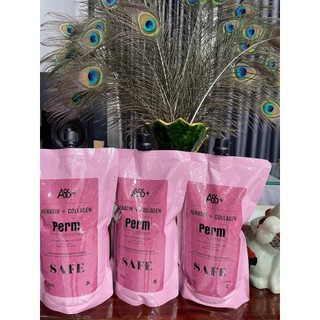 Kem dập duỗi không căn mềm hóa A86 túi C hồng 1000ml