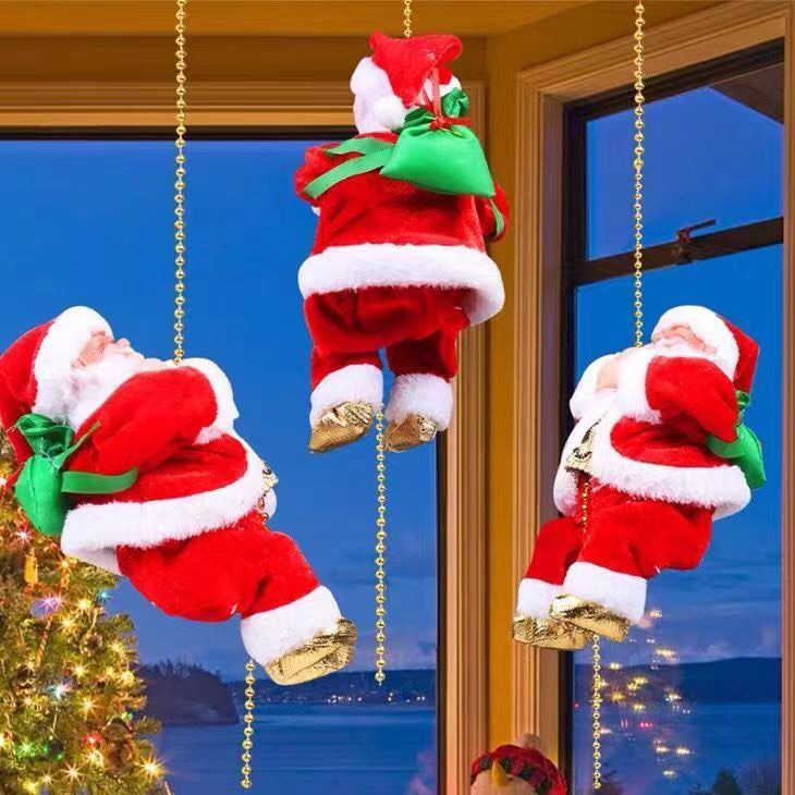 ông Già Noel Leo Dây , ông Già Noel Nhảy Dù Có Nhạc và Phát Sáng
