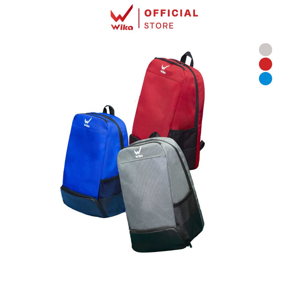Balo Nam Thể Thao Wika Pro 02 Thiết Kế 5 Ngăn Rộng Rãi, Chất Vải Dù Cao Cấp Chống Thấm, Đựng Nhiều Vật Dụng Balo2