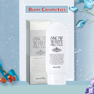 Kem Ủ Trắng Secret Key Body Snow White Milky Pack 200g