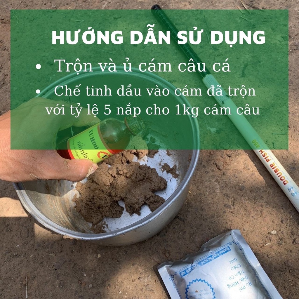 Tinh mùi câu Chép, Rô Phi siêu nhạy Yuhoo Thái Lan M21, 58ml – Hương liệu câu cá chép rô phi  - FIMAX