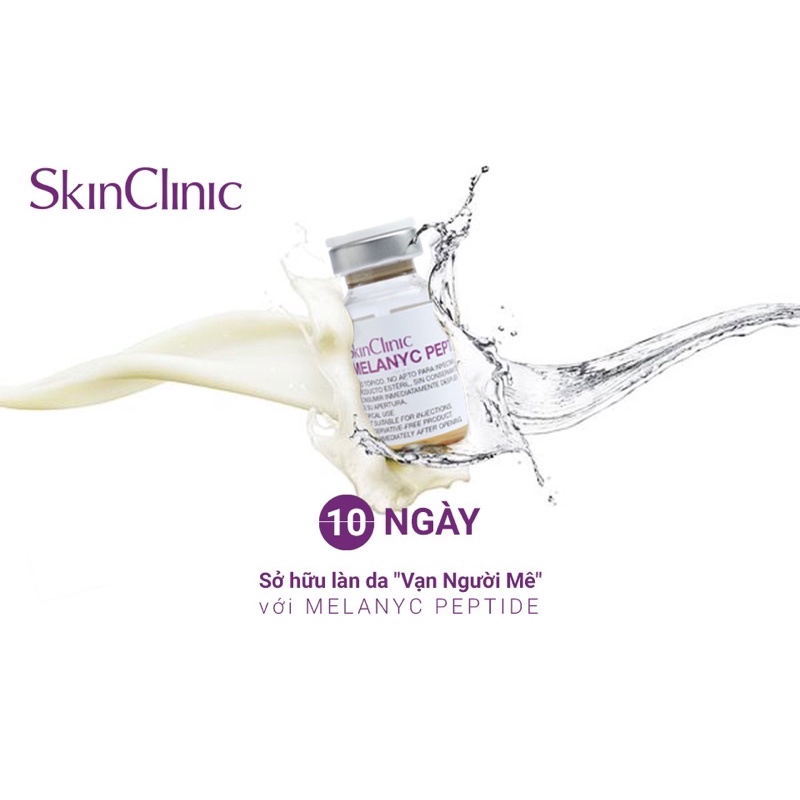 Melanyc Peptide]Tinh chất giảm nám, làm sáng da SkinClinic 1 lọ 5ml
