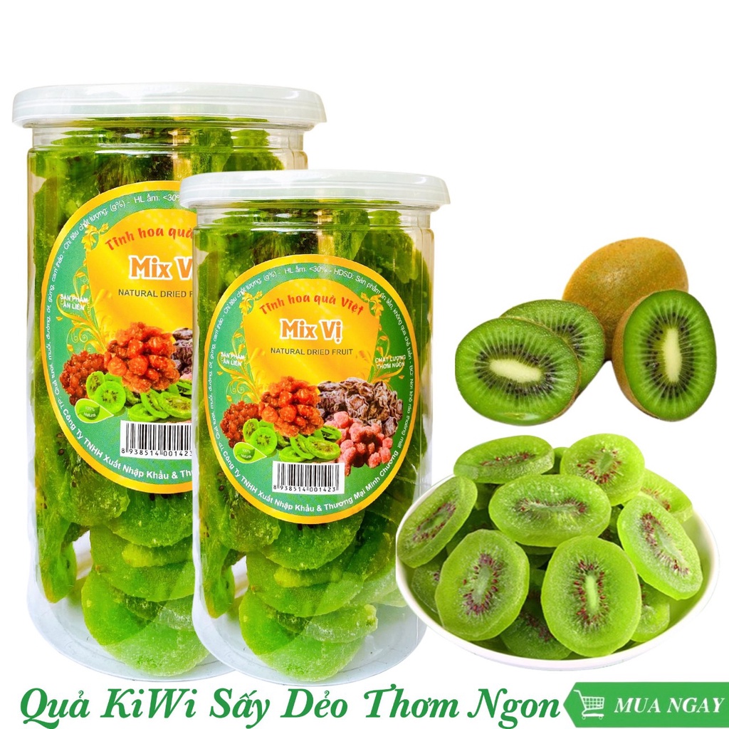Hũ 500g kiwi sấy dẻo thơm , ngon đượm vị hà nội xưa