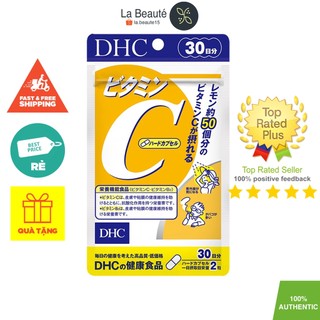 Dhc vitamin c hard capsule - viên uống bổ sung vitamin c 60 viên