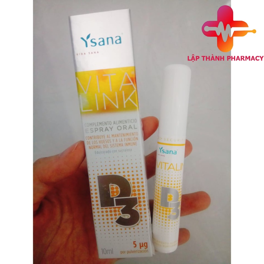 Oral Spray Vitalink D3 Dạng Xịt Giúp Hấp Thu Canxi, Giảm Khóc Đêm, Tăng Chiều Cao Cho Trẻ