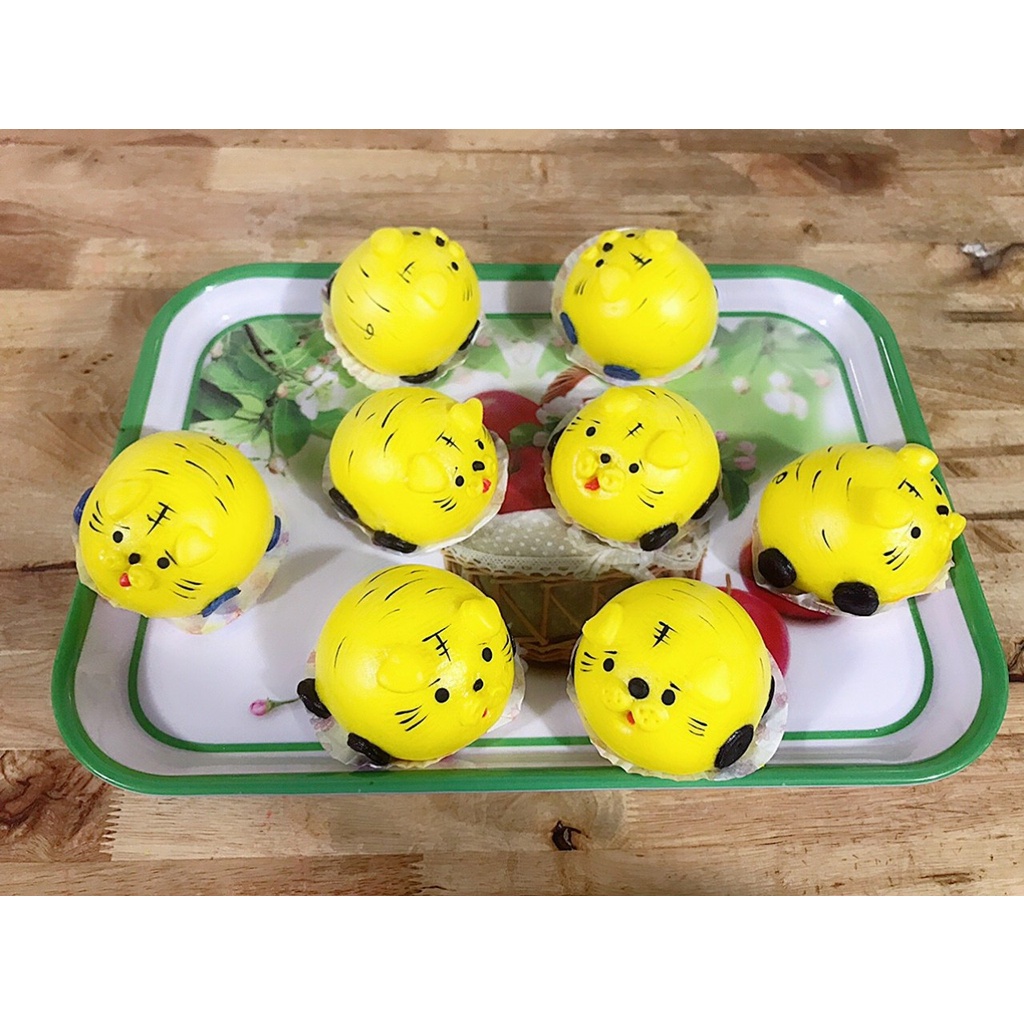 Bánh bao tạo hình con hổ -