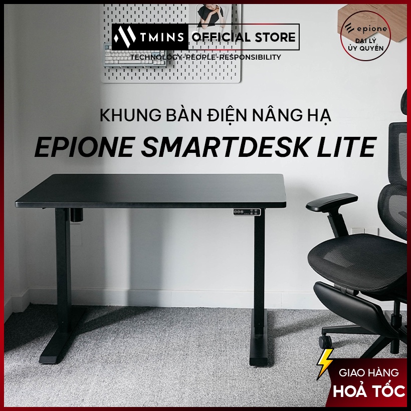 Khung bàn điện nâng hạ Epione SmartDesk Lite - Hàng chính hãng (Bảo hành 5 năm)