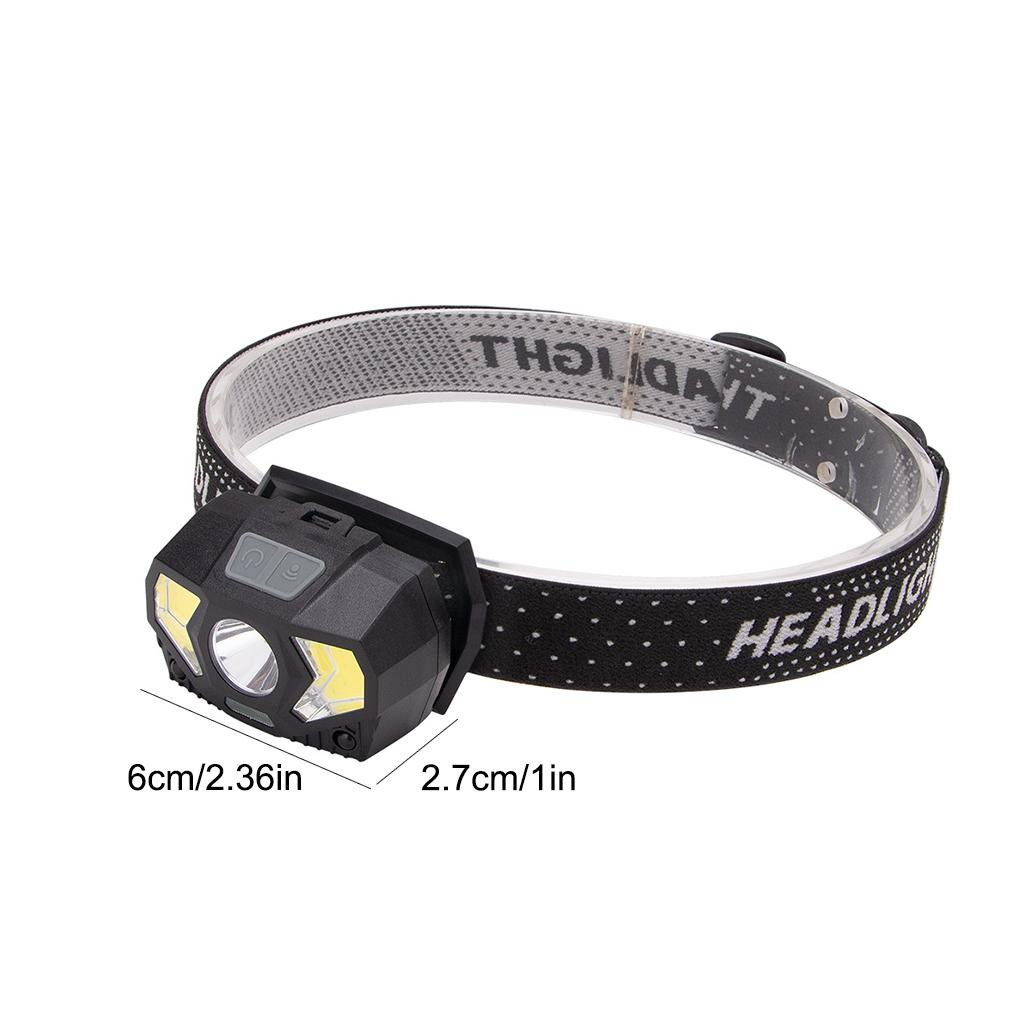 Đèn Pin Đeo Đầu 7 Chế Độ Có Thể Điều Chỉnh Dùng Khi Đi Cắm Trại / Săn Bắn / Câu Cá