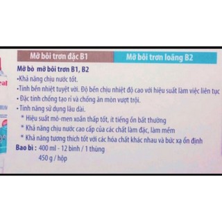 Mỡ bò nước B2 - 400ml