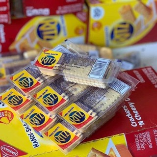[HỘP 30 VĨ] Bánh Ritz chấm phô mai dạng vĩ - Mỹ