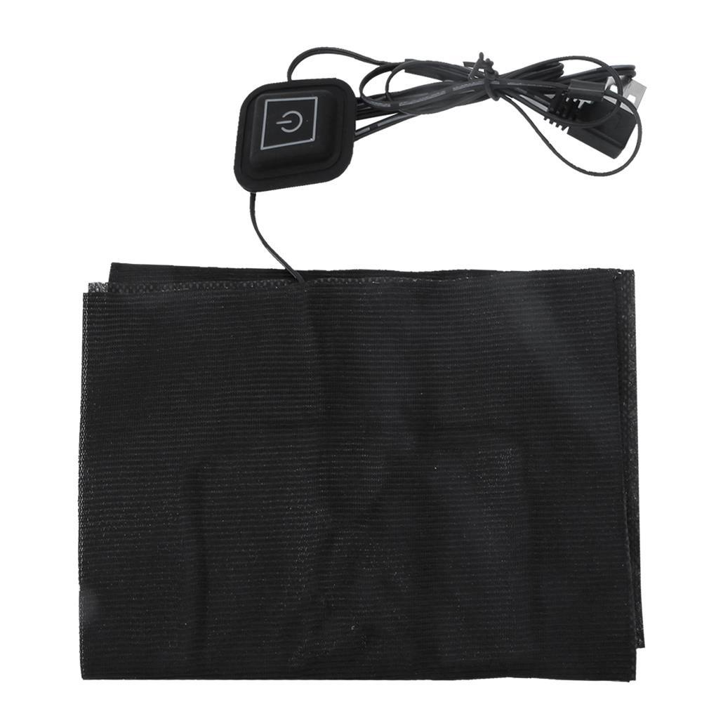 Đệm Sưởi Ấm Bụng Chạy Điện USB 5V 2A Dành Cho Thú Cưng