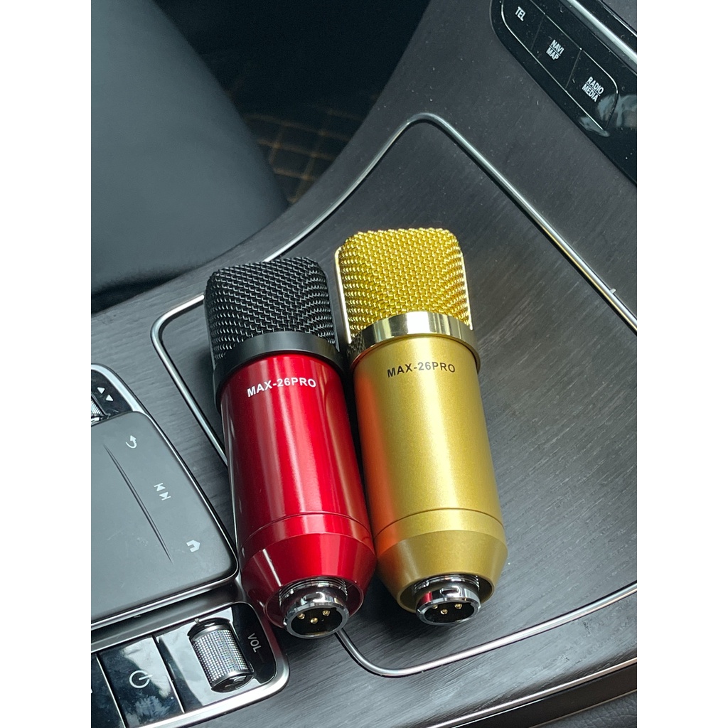 CTY MT Micro thu âm livestream hát karaoke Big Max 26 Pro độ nhạy cao lọc âm tốt bảo hành 12 tháng