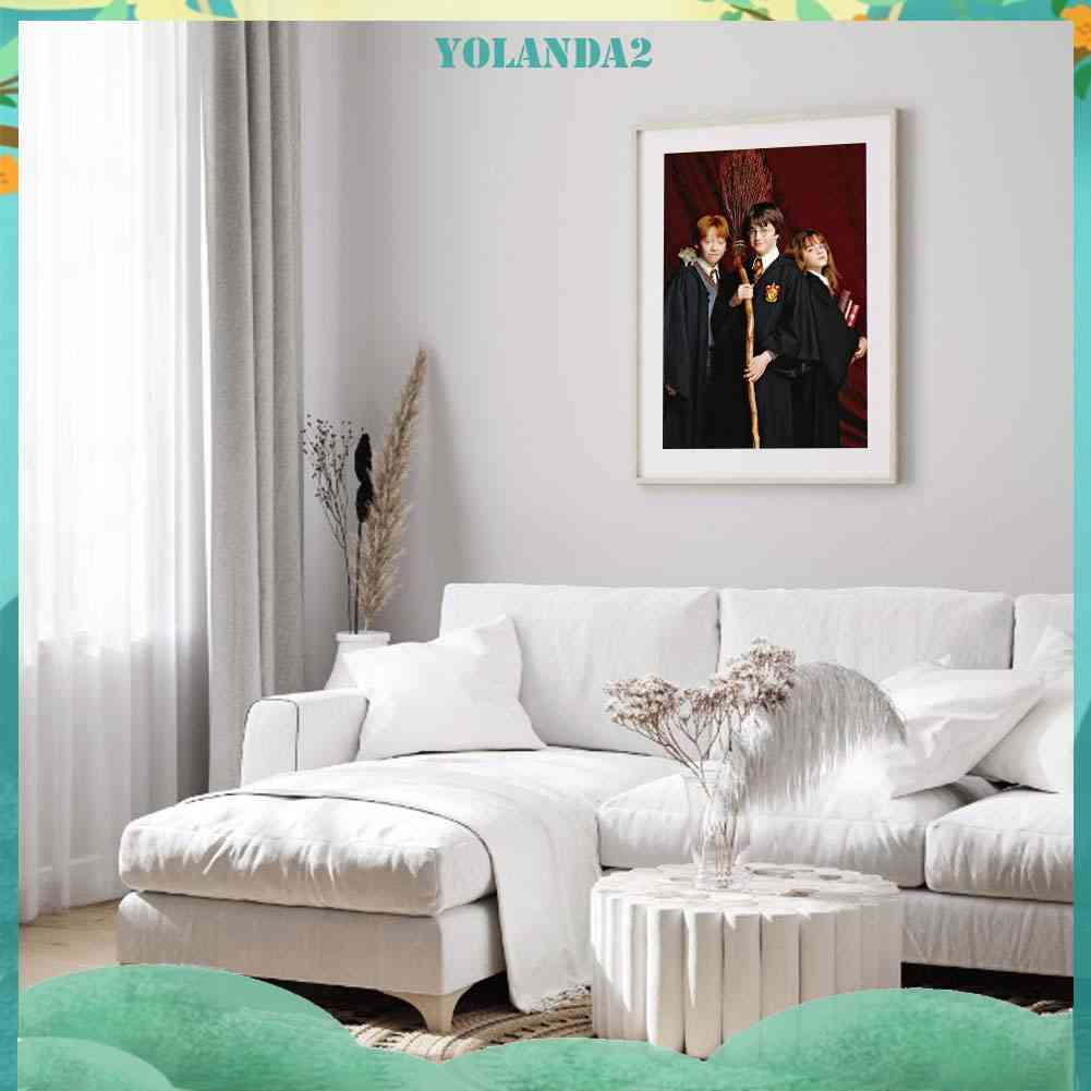 Bộ Tranh Đính Đá 5D Tự Làm Kích Thước 30x40cm Họa Tiết Độc Đáo Trang Trí Nhà Cửa