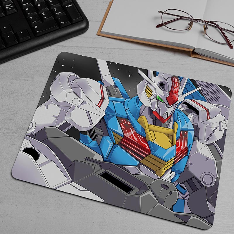Miếng Lót Chuột, Bàn Di Chuột, Mouse Pad văn phòng size 20x24, 25x30, 30x40 mẫu Gundam