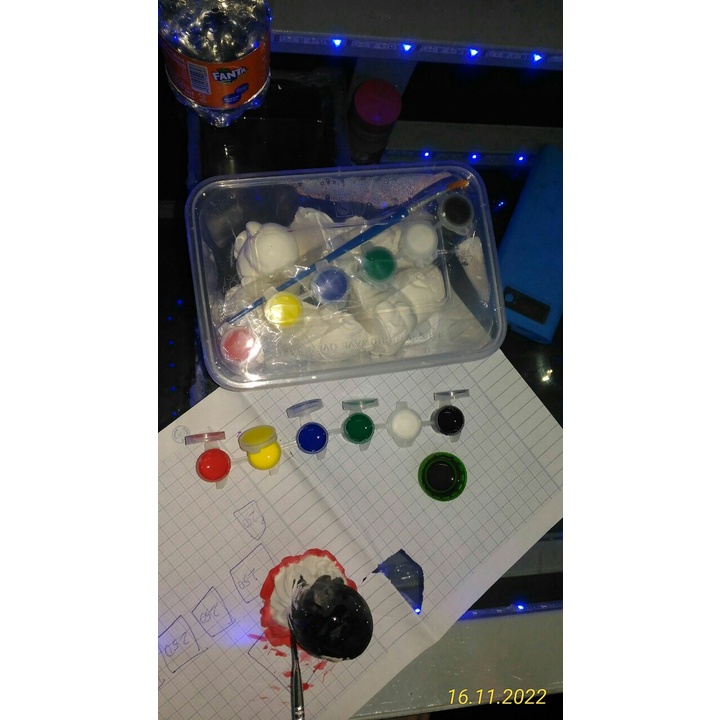 Hộp Tượng tô màu thạch cao 5-8cm