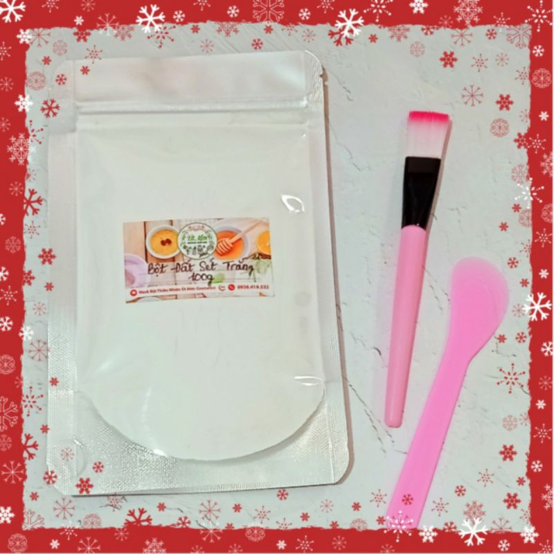 100g bột đất sét trắng Pháp handmade