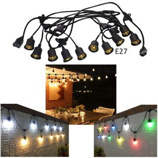 [5❤️][FREESHIP] BỘ DÂY ĐUI ĐÈN NGOÀI TRỜI 5M (10 ĐẦU) - 10 (20 ĐẦU) - THẢ TRẦN KIỂU NHỆN [HCM]