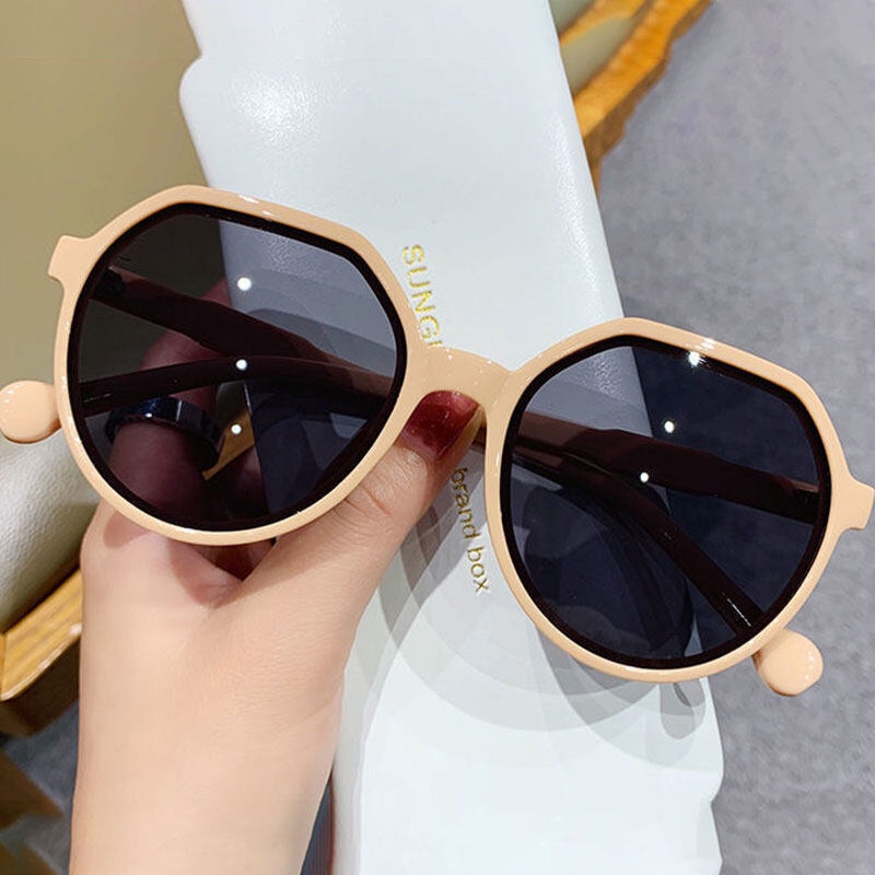 Kính Mát Thời Trang Hàn Quốc Phong Cách Retro Dành Cho Nữ