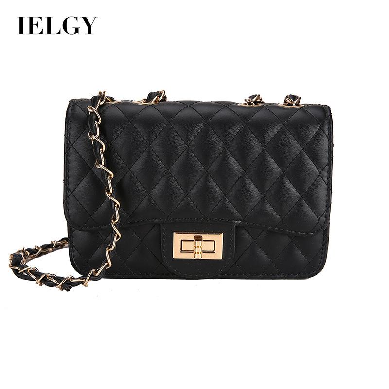 Túi Đeo Chéo Vai Có Dây Xích Kiểu Hình Thoi Nhỏ Nhắn Phong Cách Hàn Quốc Dành Cho Nữ