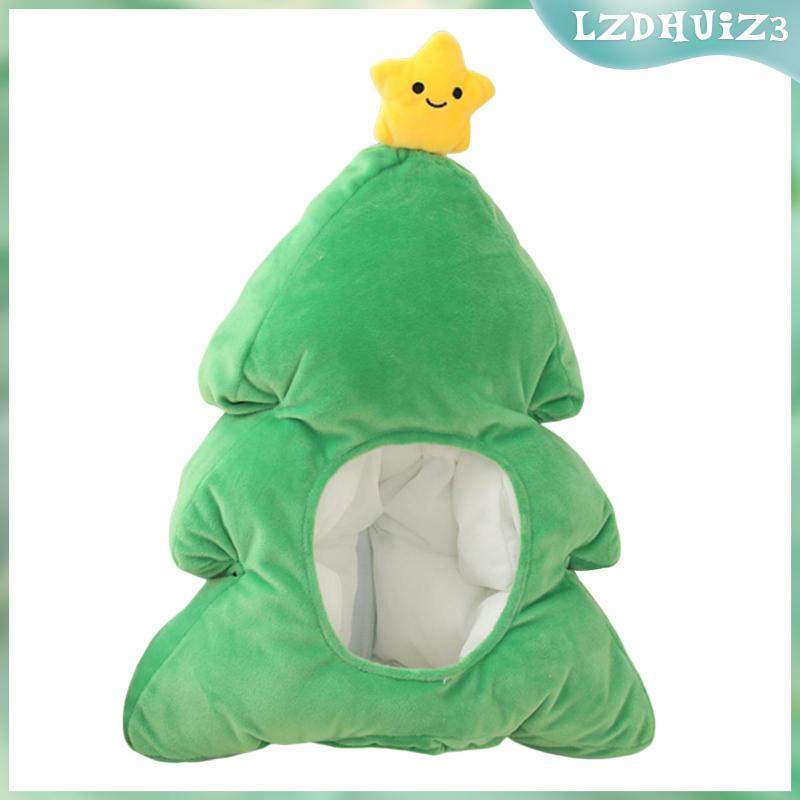 Mũ Hóa Trang Cây Thông Giáng Sinh Bằng Lông Nhung Mềm Mại lzdhuiz3 Dành Cho Nam Và Nữ