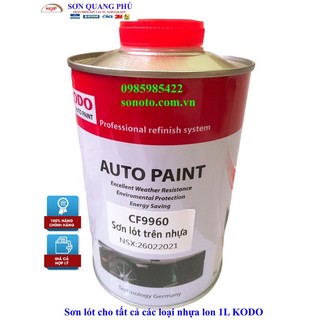Sơn lót nhựa kodo cf9960 1k trong suốt lót cho tất cả các chi tiết nhựa keo nhựa sonquangphu323