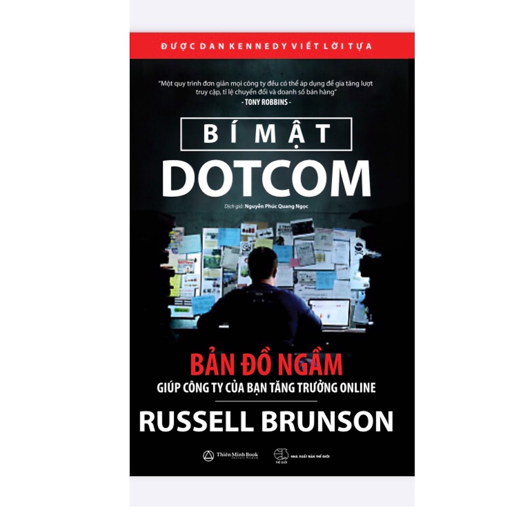 Sách - Bí Mật Dotcom - Bản Đồ Ngầm Giúp Công Ty Của Bạn Tăng Trưởng Online -Thiên Minh