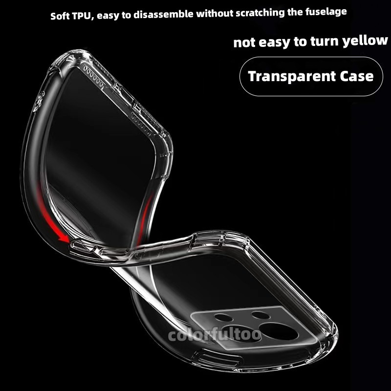 Ốp Điện Thoại Silicon Trong Suốt Chống Sốc Cho Oppo Reno 9 8 Pro Plus Pro + 8Z Reno8Pro Reno9Pro Reno8 Reno9 4G 5G