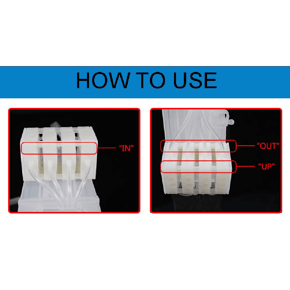 EPSON Van Điều Khiển Giảm Xóc Một Chiều 4 Màu Cho Máy In canon / hp / Pepsi / brother inkjet