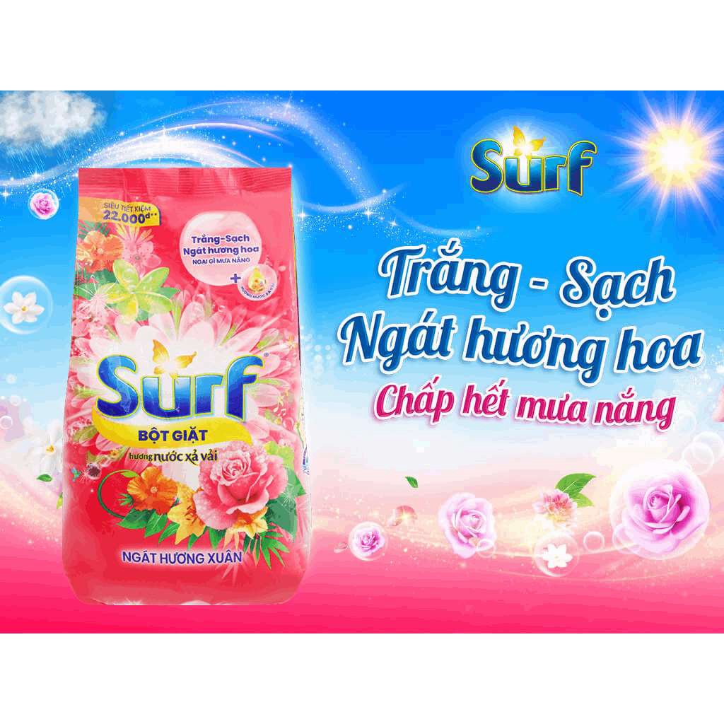 Bột Giặt Surf Ngát Hương Xuân 2kg