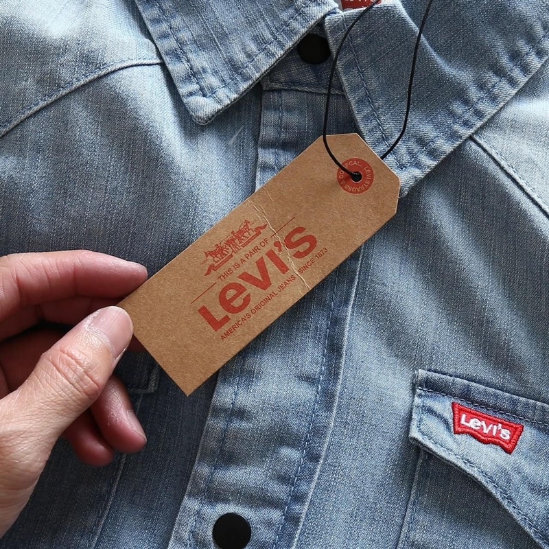 áo sơ mi demin levis