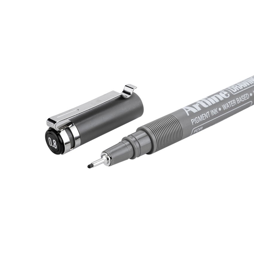 -Bút line Artline Drawing System mực đen-