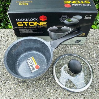 QUÁNH LOCK ĐÁ STONE 7 LỚP PHI LOCKNLOCK LCA6181D (18cm )