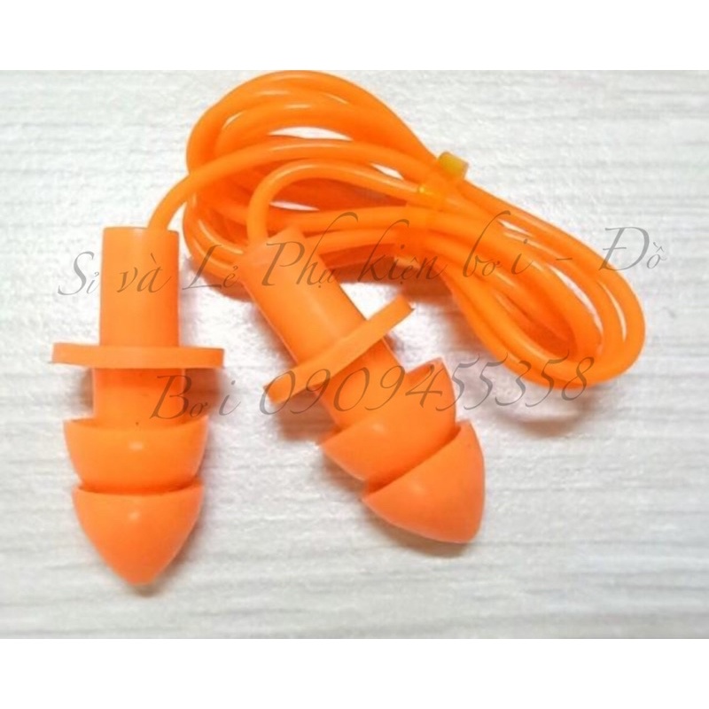 1 cặp nhét tai bơi silicones cao cấp