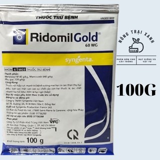 Thuốc Trị Nấm Bệnh Ridomil Gold 100Gram - Thuốc Nấm - Thuốc Trị Bệnh Cây Trồng Hiệu Quả