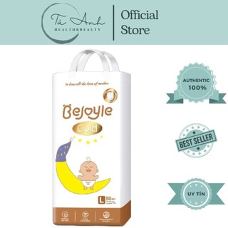 Bỉm quần dán bejoyle gold s/m/l/xl/3xl 50 miếng