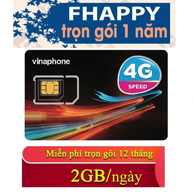 Sim 4G FHappy 12 Tháng sử dụng 1 năm