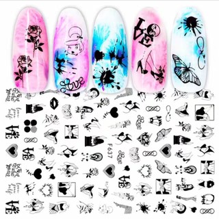 Sticker dán móng tay, sticker nail sexy - ca - f - me